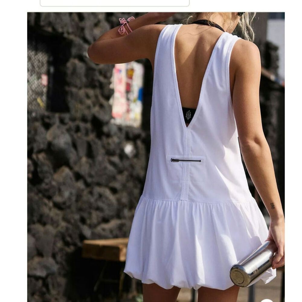 FP Movement by Free People Hot Shot Bubble Set NWT White SMALL